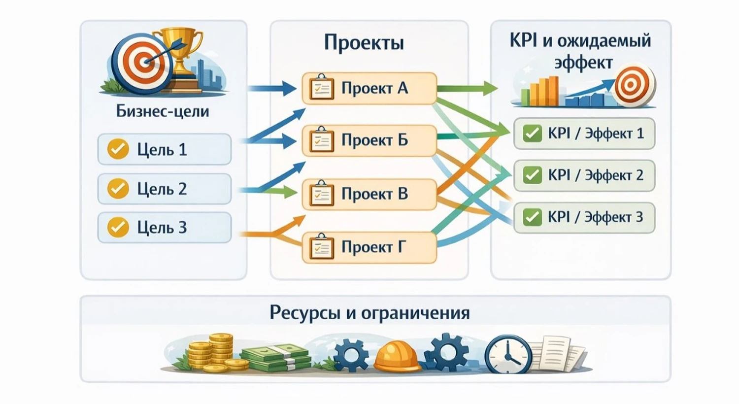 Карта целей и проектов Карта целей и проектов