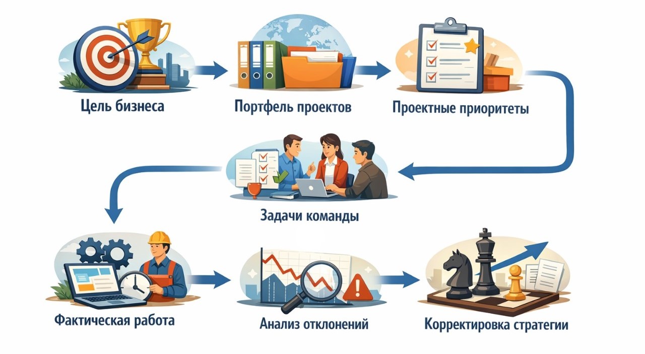 Роль анализа фактической работы